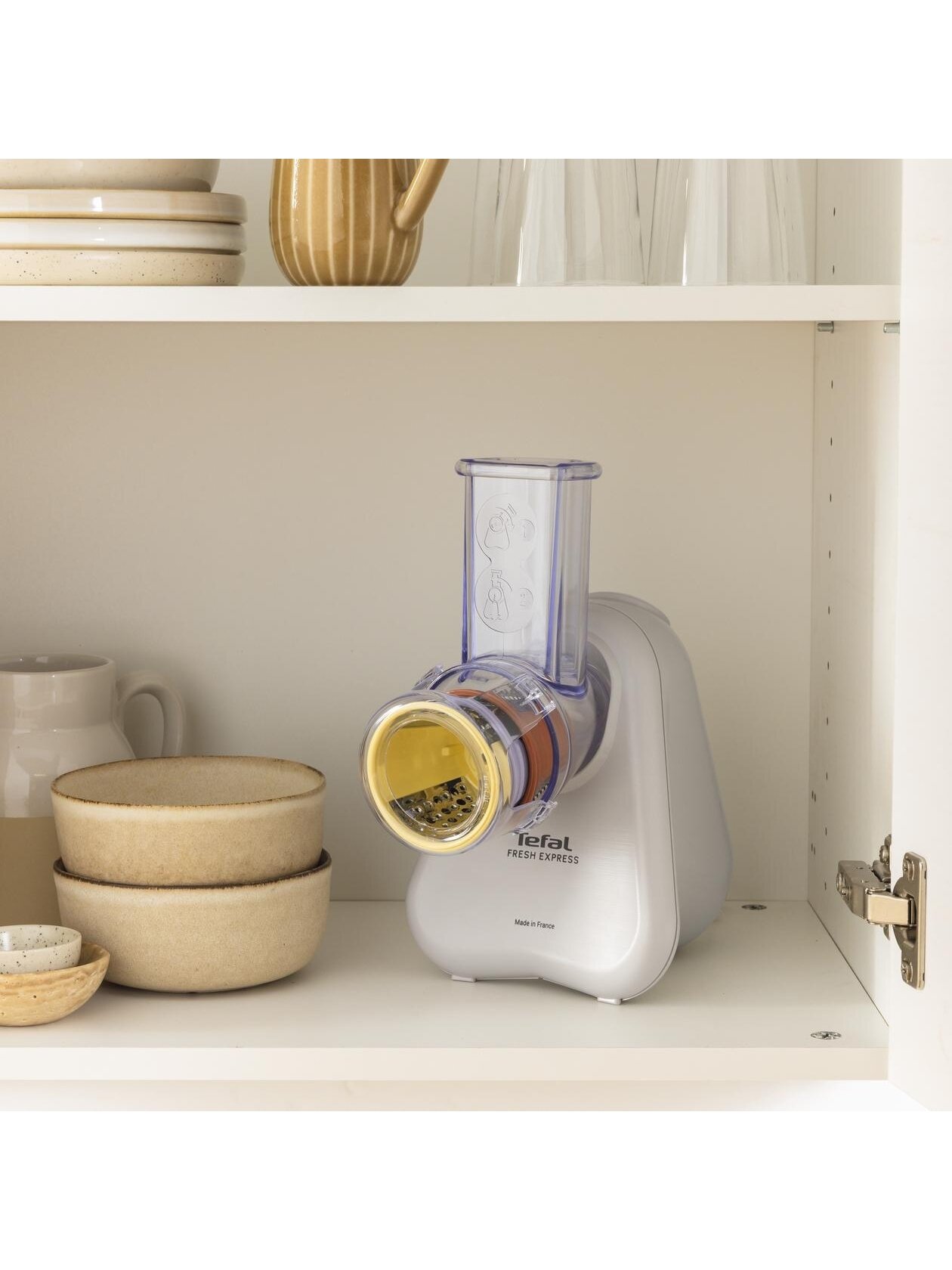 TEFAL Vegetable slicer | Fresh Express DN853BE0 | Light Gray | 150 W 4