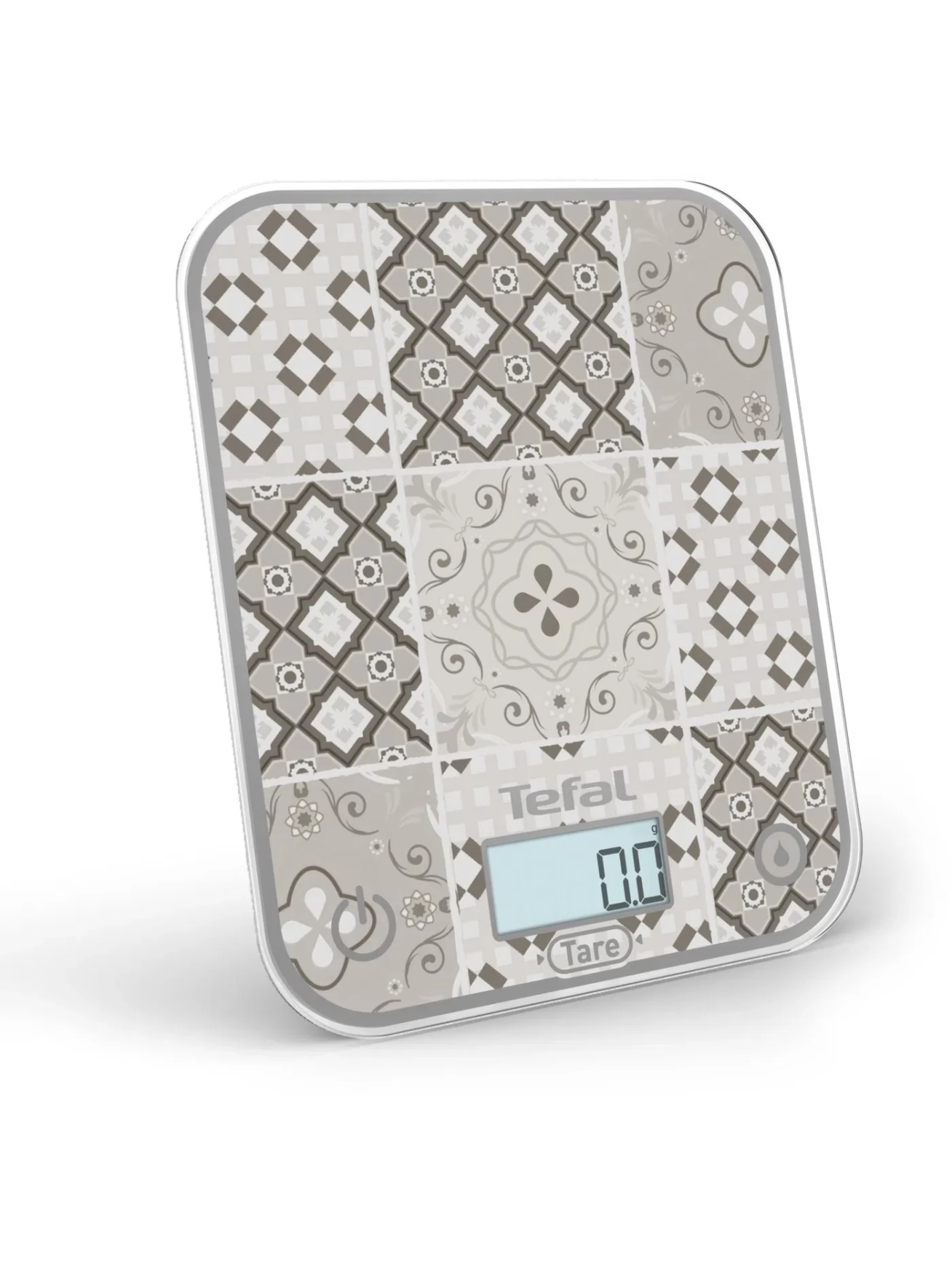 TEFAL Electronic Kitchen Scale | Optiss BC50D6V0 | Graduation 0.5/1 g | Display type LCD | Mozaic Decor 1 TEFAL Electronic Kitchen Scale | Optiss BC50D6V0 | Graduation 0.5/1 g | Display type LCD | Mozaic Decor 1