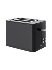 TEFAL Toaster | TT6408 | Power 850 W | Number of slots 2 | Housing material Plastic | Black 1