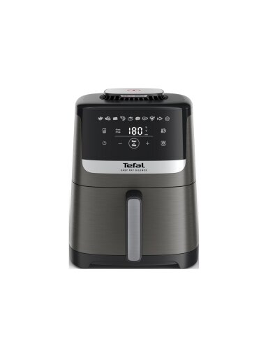 TEFAL Air Fryer | Easy Fry Silence EY551HE0 | Power 1650 W | Capacity 5 L | Gray