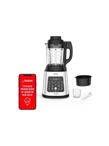 TEFAL | Blender | BL83SD30 | Tabletop | 1400 W | Jar material Glass | Jar capacity 1.75 L | Ice crushing | Silver TEFAL | Blender | BL83SD30 | Tabletop | 1400 W | Jar material Glass | Jar capacity 1.75 L | Ice crushing | Silver