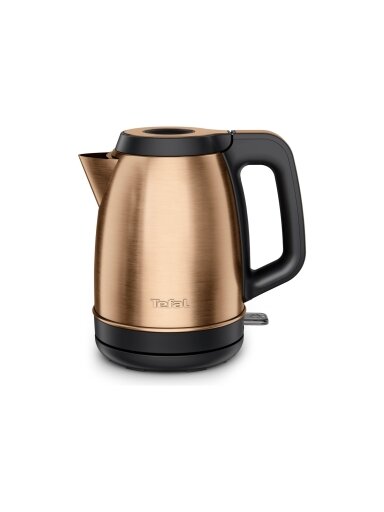 TEFAL Coppertinto Kettle | KI280G10 | Electric | 2400 W | 1.7 L | Stainless steel | 360° rotational base | Copper/Black TEFAL Coppertinto Kettle | KI280G10 | Electric | 2400 W | 1.7 L | Stainless steel | 360° rotational base | Copper/Black