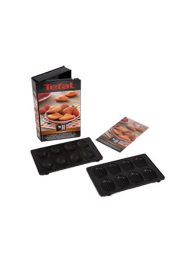 TEFAL Madeleine plates for cookies XA801512 Black | TEFAL | Madeleine plates | XA801512 | Black TEFAL Madeleine plates for cookies XA801512 Black | TEFAL | Madeleine plates | XA801512 | Black
