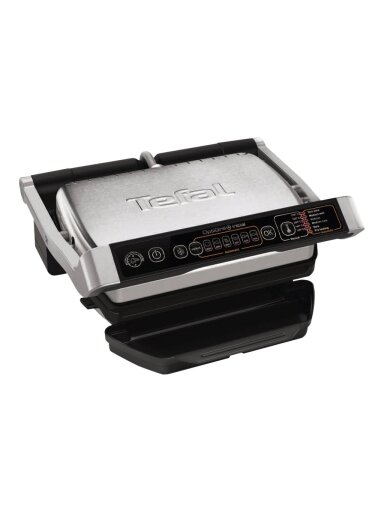 TEFAL | OptiGrill Initial | GC706D | Contact grill | 2000 W | Black/Stainless steel TEFAL | OptiGrill Initial | GC706D | Contact grill | 2000 W | Black/Stainless steel