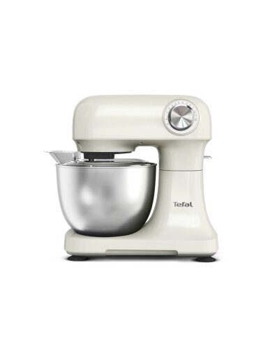 TEFAL QB140AF0 Bake Easy | Kitchen Machine | 500 W | Number of speeds 12 | Bowl capacity 3.5 L | Beige TEFAL QB140AF0 Bake Easy | Kitchen Machine | 500 W | Number of speeds 12 | Bowl capacity 3.5 L | Beige