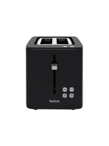 TEFAL Toaster | TT6408 | Power 850 W | Number of slots 2 | Housing material Plastic | Black