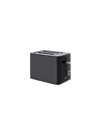 TEFAL Toaster | TT6408 | Power 850 W | Number of slots 2 | Housing material Plastic | Black