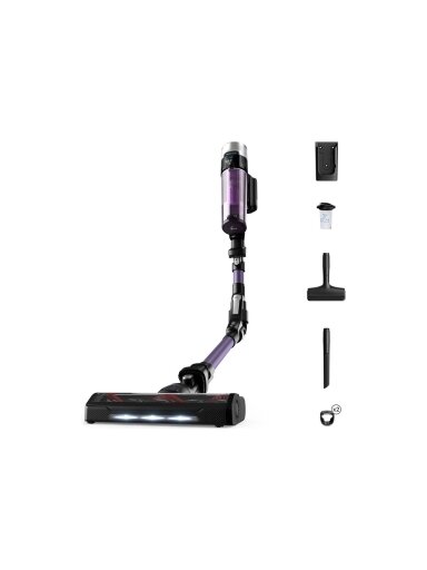 TEFAL Vacuum Cleaner | TY2039WO X-force Flex | Cordless operating | 250 W | Black/Purple TEFAL Vacuum Cleaner | TY2039WO X-force Flex | Cordless operating | 250 W | Black/Purple