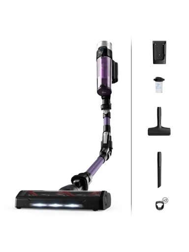 TEFAL Vacuum Cleaner | TY2039WO X-force Flex | Cordless operating | 250 W | Black/Purple TEFAL Vacuum Cleaner | TY2039WO X-force Flex | Cordless operating | 250 W | Black/Purple