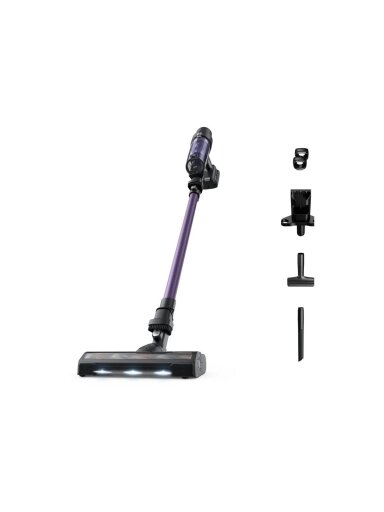 TEFAL | Vacuum cleaner | TY6A31 | Cordless operating | Handstick | 140 W | Operating time (max) 180 min | Purple/Black