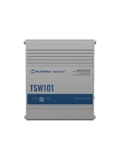 Teltonika Automotive Switch, 5 ports | TSW101 | Unmanaged | Wall-mountable