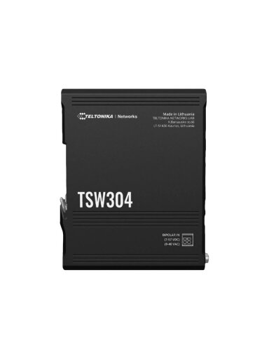 Teltonika DIN Rail Switch | TSW304 | Unmanaged | Wall-mountable
