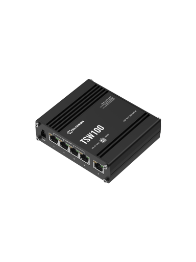 Teltonika Ethernet Switch | TSW100 | Unmanaged | Wall-mountable