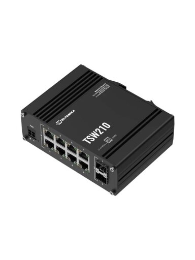 Teltonika Switch 8 GbE, 2 SFP ports | TSW210