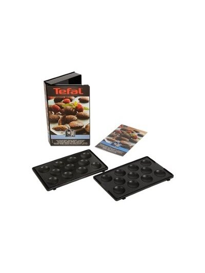 TEFAL Mini snack plates XA801212 | TEFAL | Mini snack plates | XA801212 | Black 1 TEFAL Mini snack plates XA801212 | TEFAL | Mini snack plates | XA801212 | Black 1