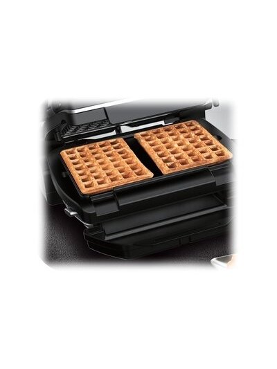 TEFAL | OptiGrill+ + Waffle plate set | GC716D12 | Electric Grill | 2000 W | Silver 2