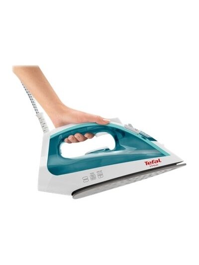 TEFAL | Steam Iron | FV1710 | Steam Iron | 1800 W | Water tank capacity 200 ml | Continuous steam 24 g/min | Steam boost performance 80 g/min | White/Green 3
