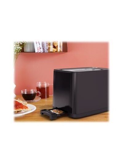 TEFAL Toaster | TT6408 | Power 850 W | Number of slots 2 | Housing material Plastic | Black 6