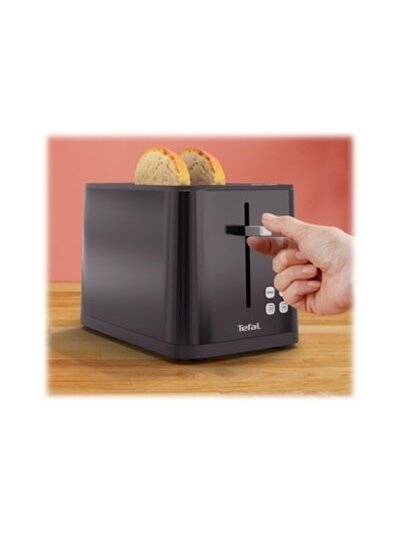 TEFAL Toaster | TT6408 | Power 850 W | Number of slots 2 | Housing material Plastic | Black 3