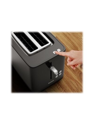 TEFAL Toaster | TT6408 | Power 850 W | Number of slots 2 | Housing material Plastic | Black 4