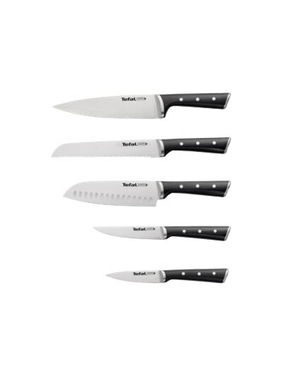 Tefal Zestaw blok+ noże 5szt. (K232S574) | TEFAL Tefal Zestaw blok+ noże 5szt. (K232S574) | TEFAL
