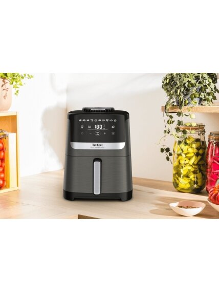 TEFAL Air Fryer | Easy Fry Silence EY551HE0 | Power 1650 W | Capacity 5 L | Gray 3