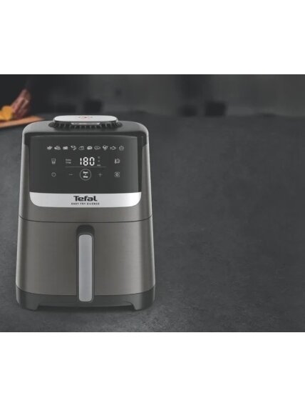 TEFAL Air Fryer | Easy Fry Silence EY551HE0 | Power 1650 W | Capacity 5 L | Gray 5
