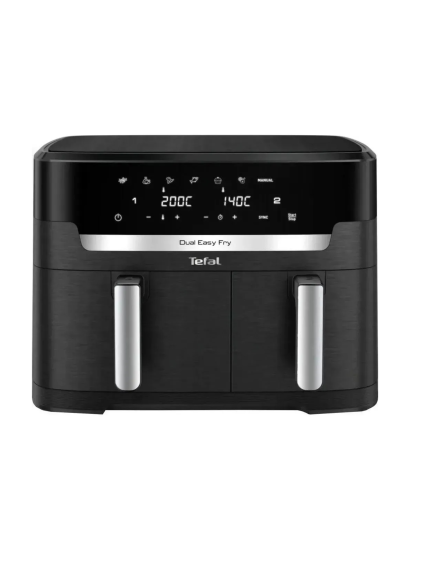 TEFAL | Air Fryer | EY942HE0 Easy Fry Dual XXL | Power 2700 W | Capacity 11 L | Black TEFAL | Air Fryer | EY942HE0 Easy Fry Dual XXL | Power 2700 W | Capacity 11 L | Black