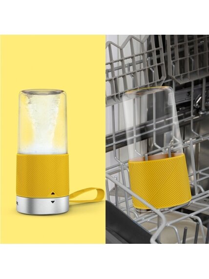 TEFAL | Blender | BL1C0230 LightMix On the Go | Tabletop | Jar material Tritan | Jar capacity 0.3 L | Yellow/Transparent 3