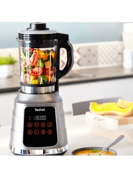 TEFAL | Blender | BL985A31 | Tabletop | 1300 W | Jar material Glass | Jar capacity 1.4 L | Ice crushing | Grey 3 TEFAL | Blender | BL985A31 | Tabletop | 1300 W | Jar material Glass | Jar capacity 1.4 L | Ice crushing | Grey 3