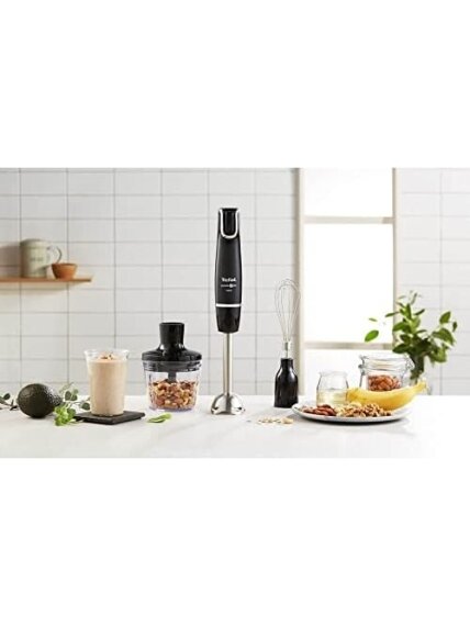 TEFAL | Blender | HB943838 InfintyForce | Hand Blender | 1000 W | Number of speeds 1 | Chopper | Black 3 TEFAL | Blender | HB943838 InfintyForce | Hand Blender | 1000 W | Number of speeds 1 | Chopper | Black 3