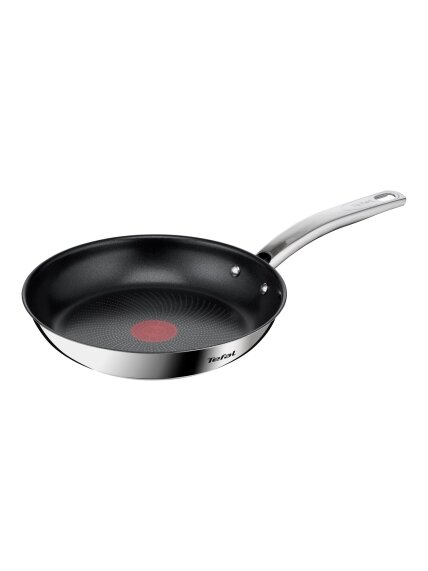 TEFAL | Frying Pan | B8170444 Intuition | Frying | Diameter 24 cm | Suitable for induction hob | Fixed handle | Black