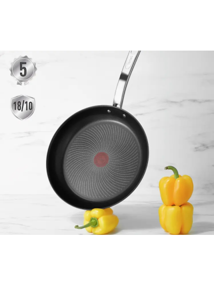 TEFAL | Frying Pan | B8170444 Intuition | Frying | Diameter 24 cm | Suitable for induction hob | Fixed handle | Black 2 TEFAL | Frying Pan | B8170444 Intuition | Frying | Diameter 24 cm | Suitable for induction hob | Fixed handle | Black 2