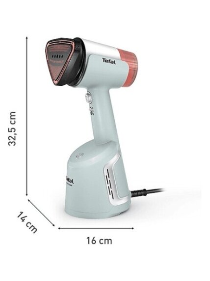 TEFAL Garment Steamer | DT9814F0 AeroSteam | Handheld | 1400 W | 1 L | Green 2 TEFAL Garment Steamer | DT9814F0 AeroSteam | Handheld | 1400 W | 1 L | Green 2