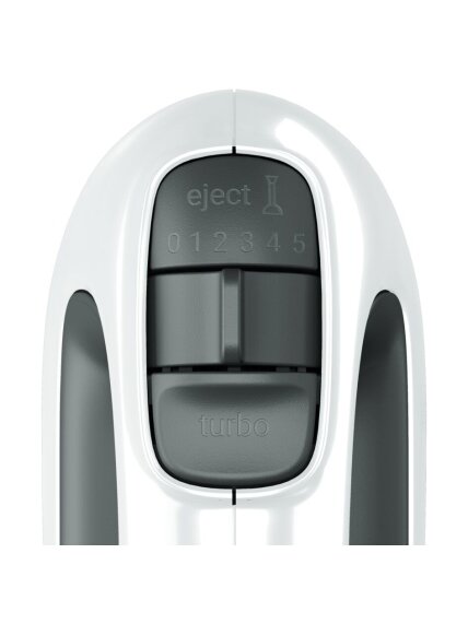 TEFAL | Hand mixer | HT460138 Prep'Mix | 500 W | Hand Mixer | Number of speeds 5 | Turbo mode | White/Grey 4 TEFAL | Hand mixer | HT460138 Prep'Mix | 500 W | Hand Mixer | Number of speeds 5 | Turbo mode | White/Grey 4
