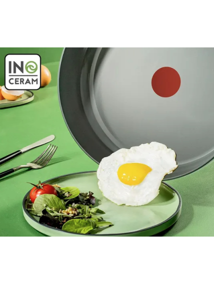 TEFAL Pan | C4260443 | Frying | Diameter 24 cm | Suitable for induction hob | Fixed handle | Grey 1
