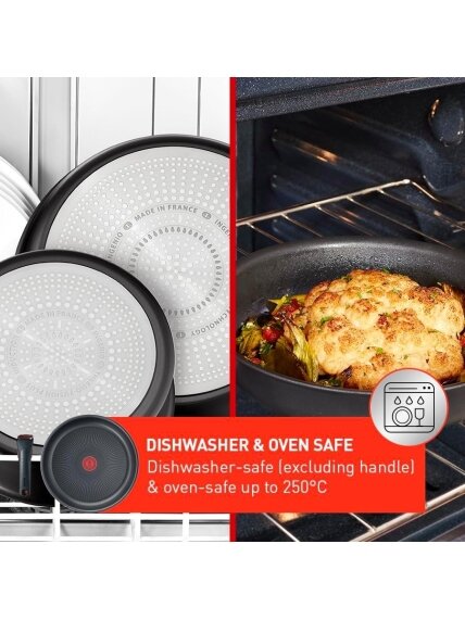 TEFAL Pot Set, 4 pcs | L7649453 Ingenio Ultimate | 16/18/20 cm | Aluminum | Black 1 TEFAL Pot Set, 4 pcs | L7649453 Ingenio Ultimate | 16/18/20 cm | Aluminum | Black 1