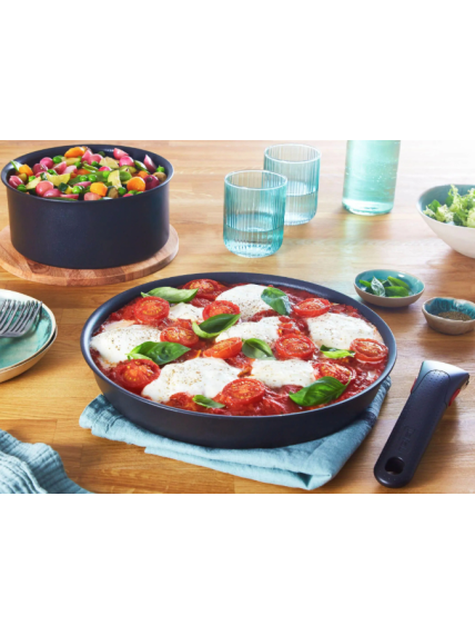 TEFAL Pot Set, 4 pcs | L7649453 Ingenio Ultimate | 16/18/20 cm | Aluminum | Black 2 TEFAL Pot Set, 4 pcs | L7649453 Ingenio Ultimate | 16/18/20 cm | Aluminum | Black 2
