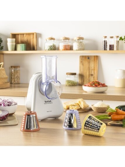 TEFAL Vegetable slicer | Fresh Express DN853BE0 | Light Gray | 150 W 3
