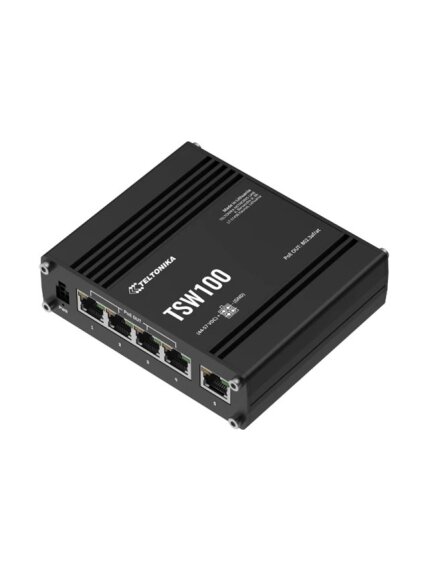 Teltonika Ethernet Switch | TSW100 | Unmanaged | Wall-mountable Teltonika Ethernet Switch | TSW100 | Unmanaged | Wall-mountable