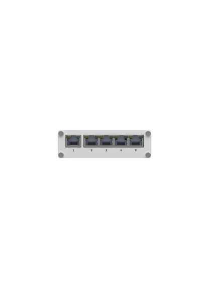 Teltonika | Switch | TSW110 | Unmanaged | Gigabit Ethernet (copper) ports quantity 5 | 10 Gbps (RJ-45) ports quantity 0 | SFP ports quantity 0 | SFP+ ports quantity 0 | Combo ports quantity 0 | PoE+ ports quantity 0 | Passive PoE ports quantity Possibilit 4 Teltonika | Switch | TSW110 | Unmanaged | Gigabit Ethernet (copper) ports quantity 5 | 10 Gbps (RJ-45) ports quantity 0 | SFP ports quantity 0 | SFP+ ports quantity 0 | Combo ports quantity 0 | PoE+ ports quantity 0 | Passive PoE ports quantity Possibilit 4
