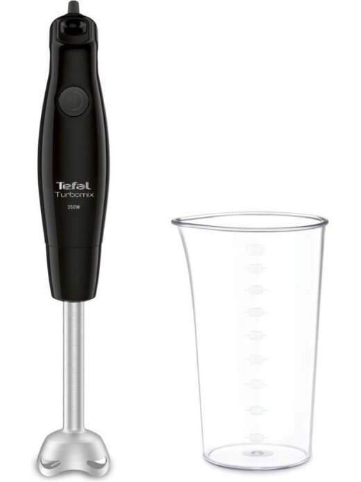 TEFAL | Blender | Turbomix HB1218 | Hand Blender | 350 W | Number of speeds Variable | Black