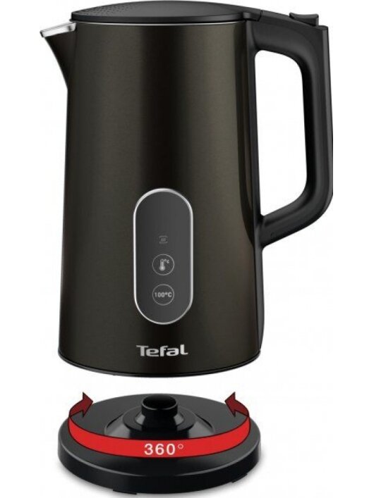 TEFAL | Kettle | KI831E10 | Electric | 1800 W | 1.7 L | Plastic | 360° rotational base | Black 2 TEFAL | Kettle | KI831E10 | Electric | 1800 W | 1.7 L | Plastic | 360° rotational base | Black 2