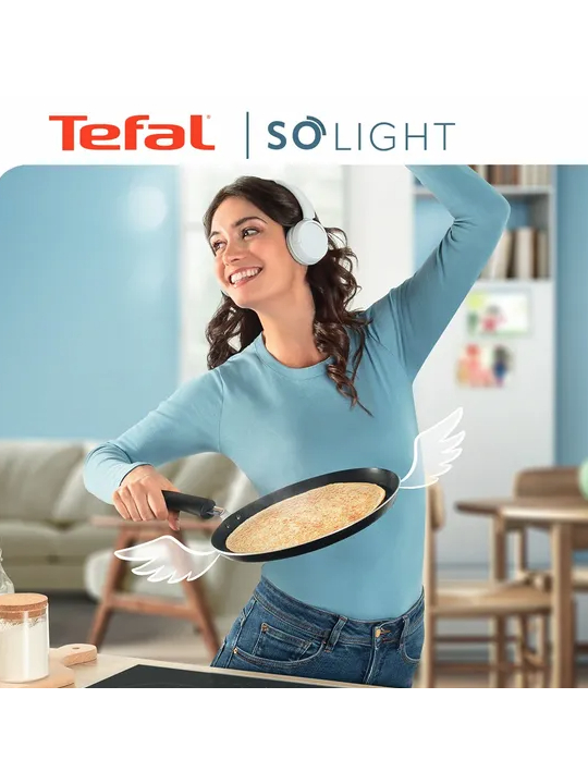 TEFAL Pan | H0563842 | Frying | Diameter 28 cm | Suitable for induction hob | Fixed handle | Black 2