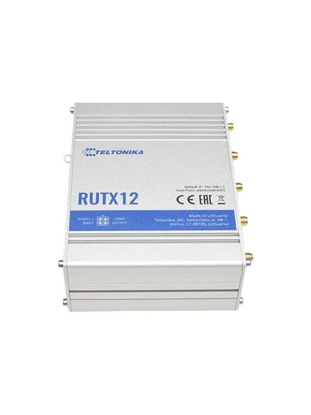 Teltonika RUTX122 Dual LTE Cat 6 Router (RUTX12200000) | Teltonika Teltonika RUTX122 Dual LTE Cat 6 Router (RUTX12200000) | Teltonika