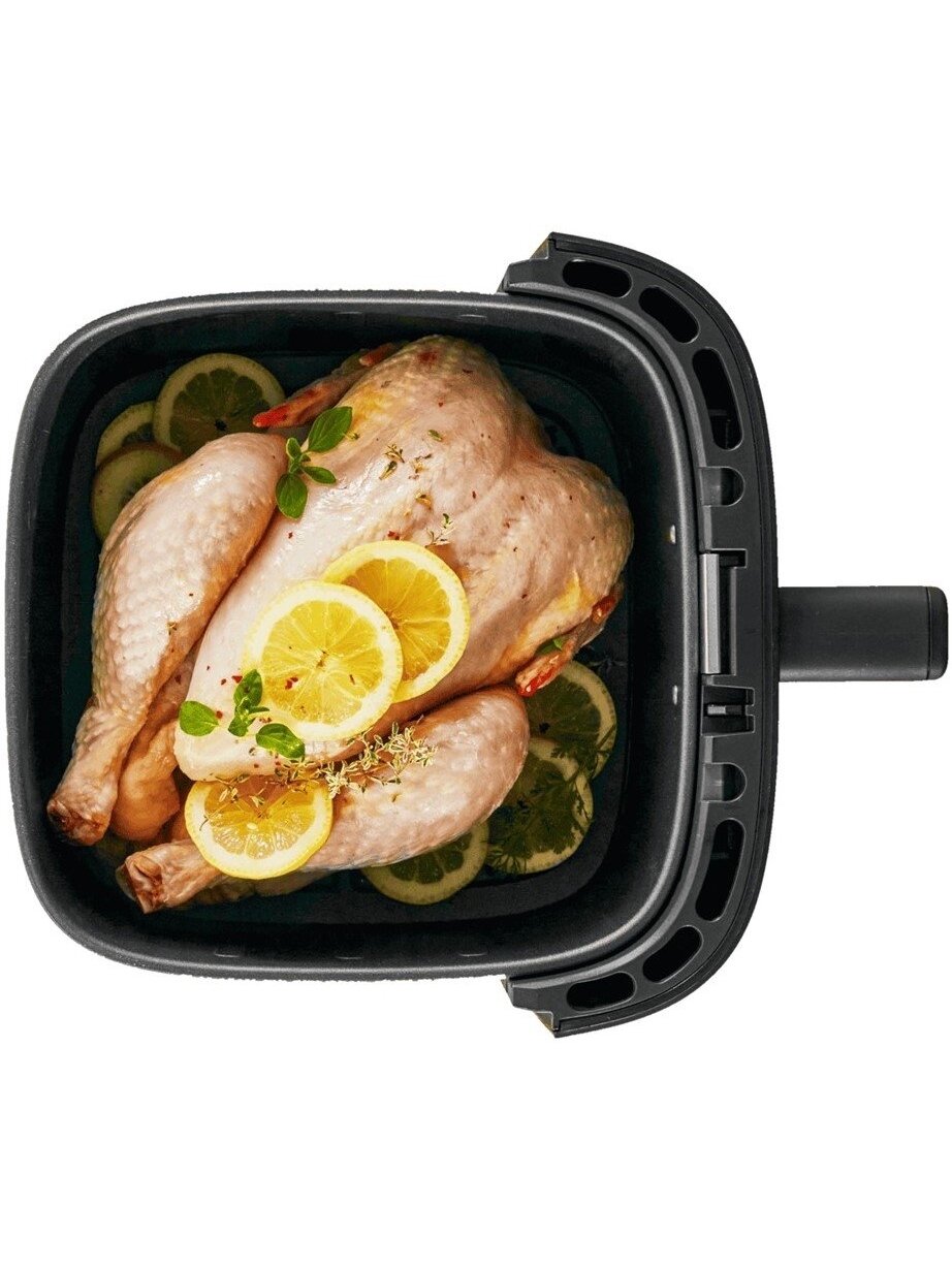 TEFAL Air Fryer | Easy Fry Silence EY551HE0 | Power 1650 W | Capacity 5 L | Gray 1