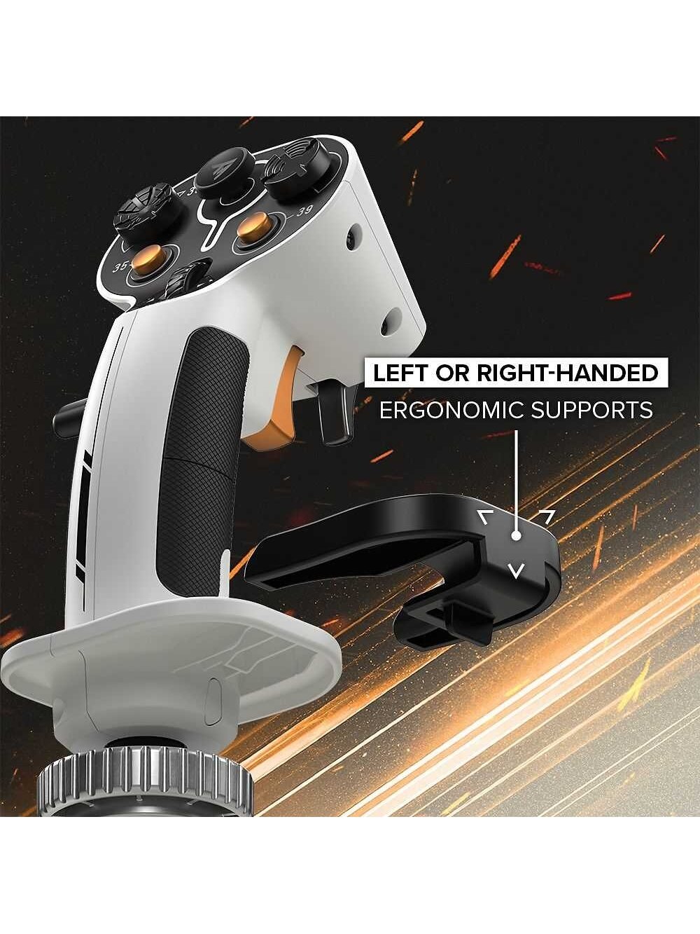 Thrustmaster SOL-R 2 Hosas WW | White/Black 8 Thrustmaster SOL-R 2 Hosas WW | White/Black 8