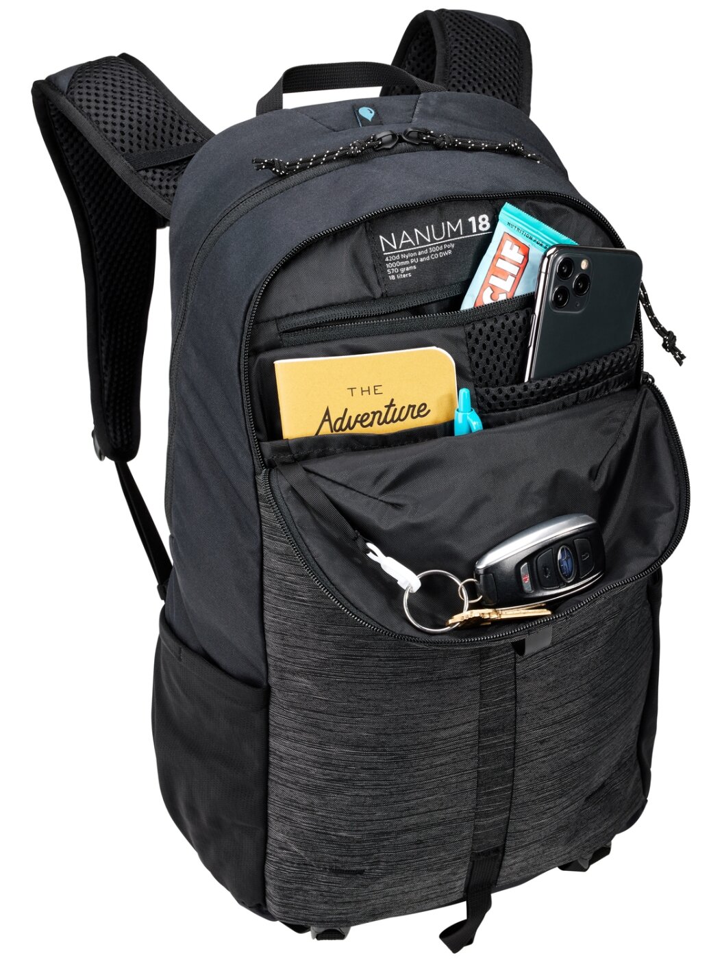 Thule | Nanum, 18L | Hiking Backpack | Black 4