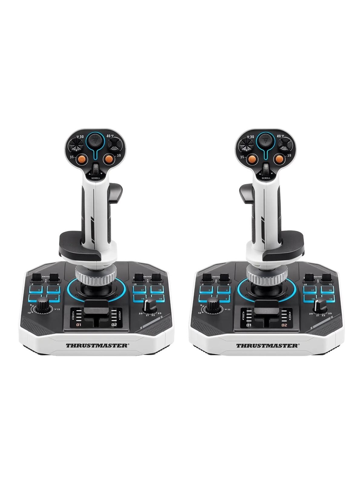 Thrustmaster SOL-R 2 Hosas WW | White/Black Thrustmaster SOL-R 2 Hosas WW | White/Black