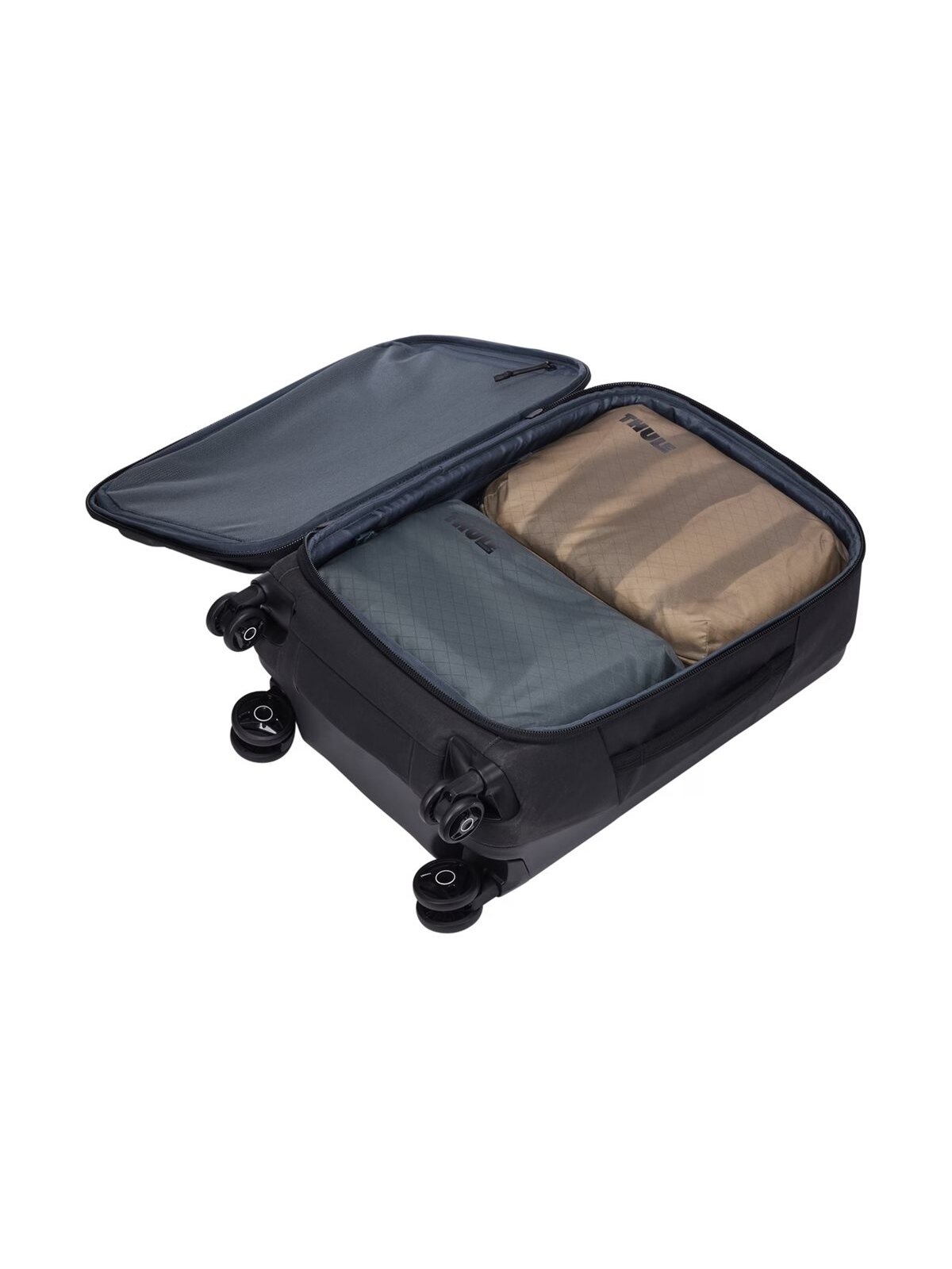 Thule | Compression Packing Cube, Medium | Packing Cube | Gentle Beige 3 Thule | Compression Packing Cube, Medium | Packing Cube | Gentle Beige 3